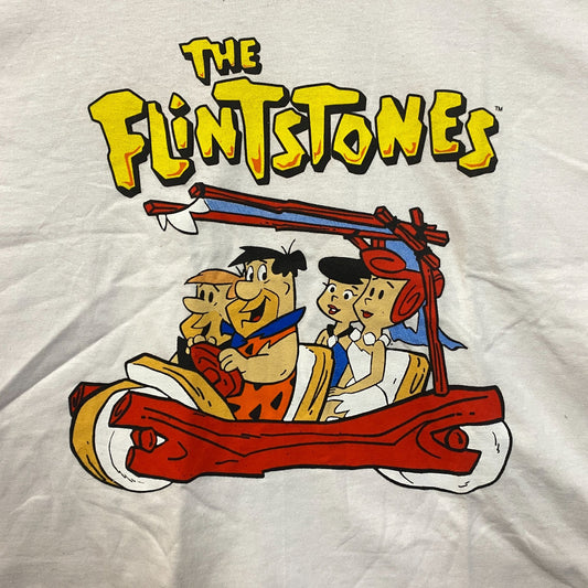 The FlintStones Retro Cartoon Crop Top Medium.
