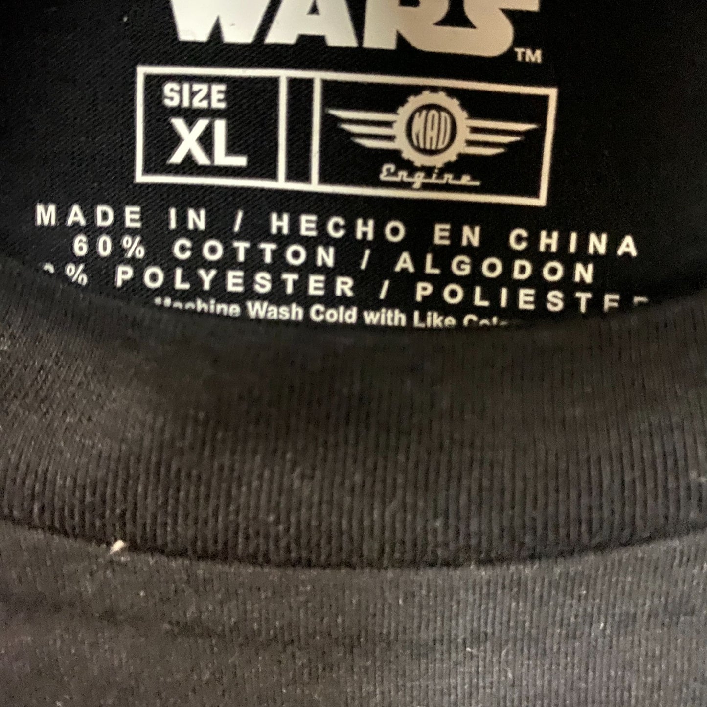 Star Wars Darth Vader Long Sleeve T-Shirt XL