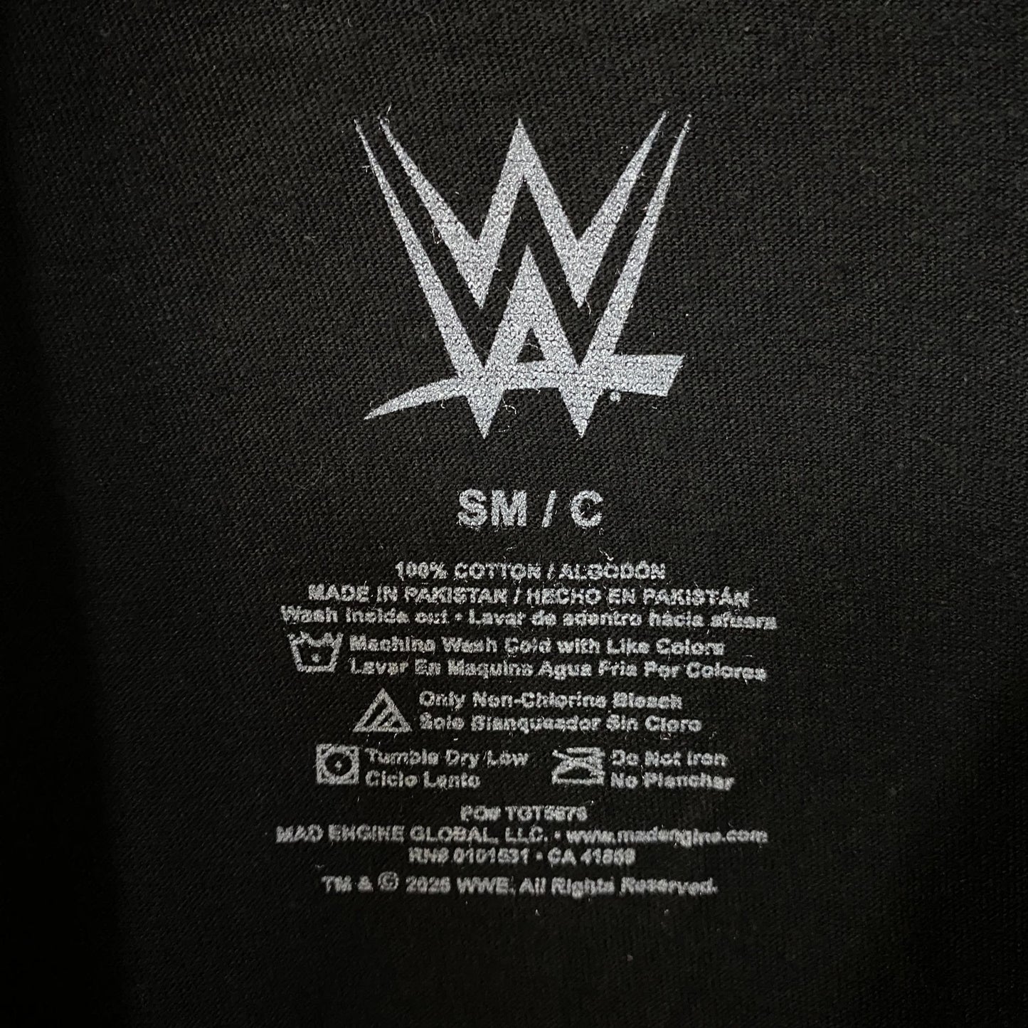 WWE Legends Wrestling Champions Poster T-Shirt Small