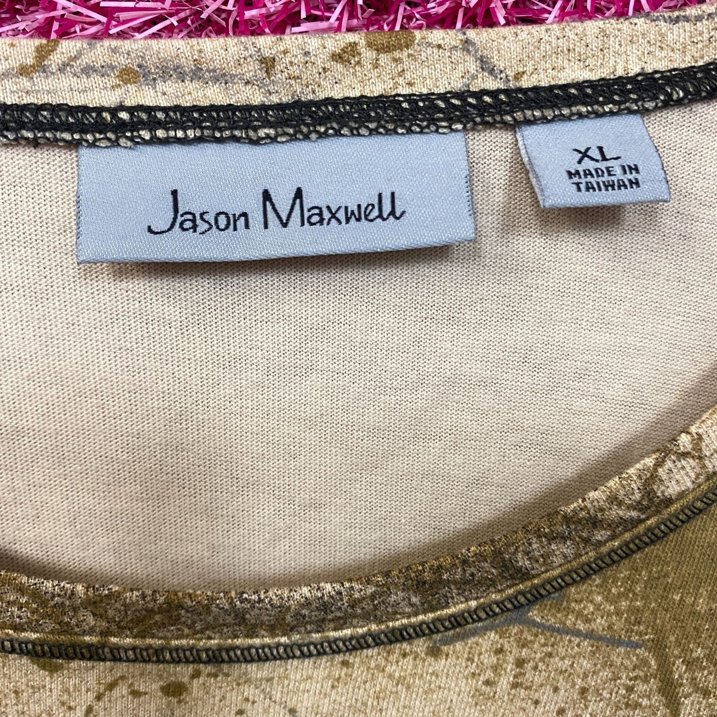 Halloween Top Full Moon Witchy Quarter Sleeve T-Shirt XL