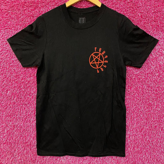 Four Eyes Bondage Hentai Shibari Pentagram Anime T-Shirt Small