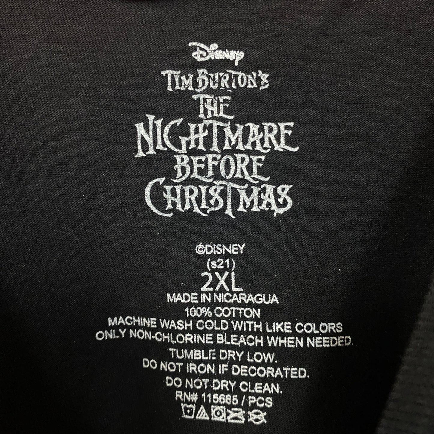 Disney The Nightmare Before Christmas Boogie's Boys Lock, Shock, and Barrel T-Shirt 2XL