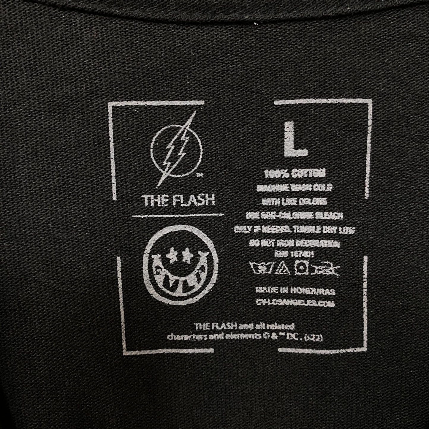 CVLA DC Comics The Flash Running Graphic T-Shirt Large