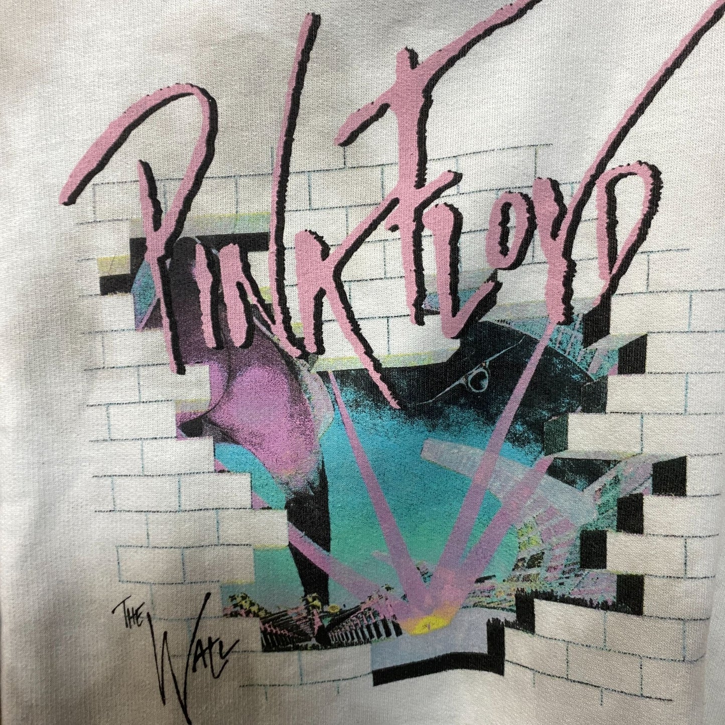 Pink Floyd The Wall Graphic Print Pullover Hoodie XL