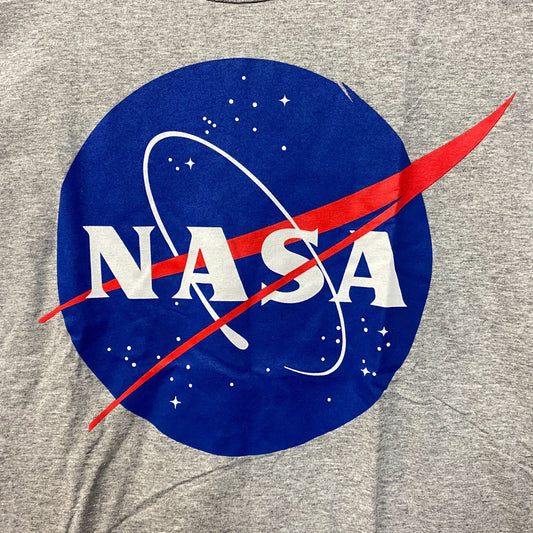 NASA Logo Gray T-Shirt Medium