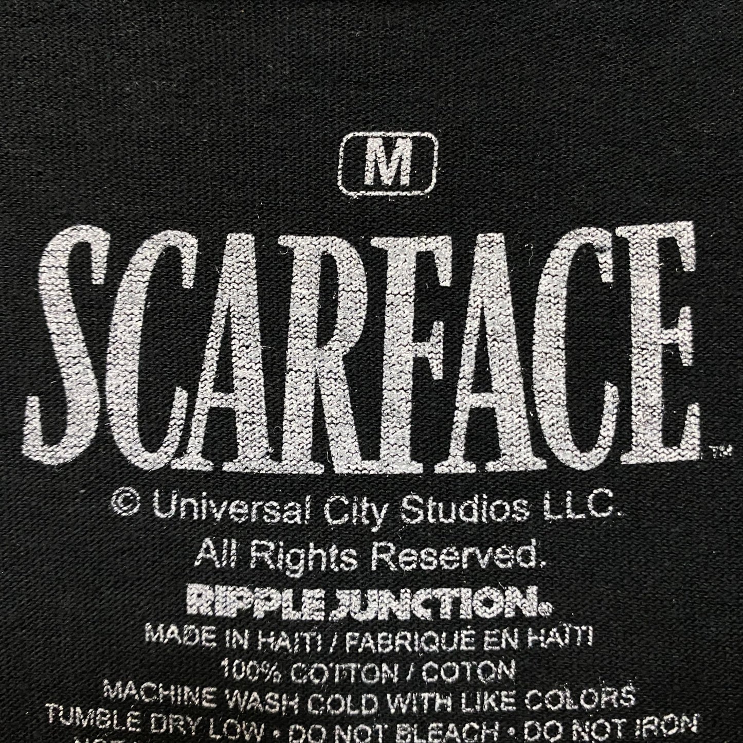 Scarface Tony Montana Movie Tshirt Size medium