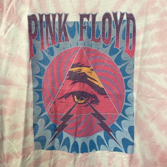 Pink Floyd All Seeing Eye Rock tie dye Tshirt size Extra Large