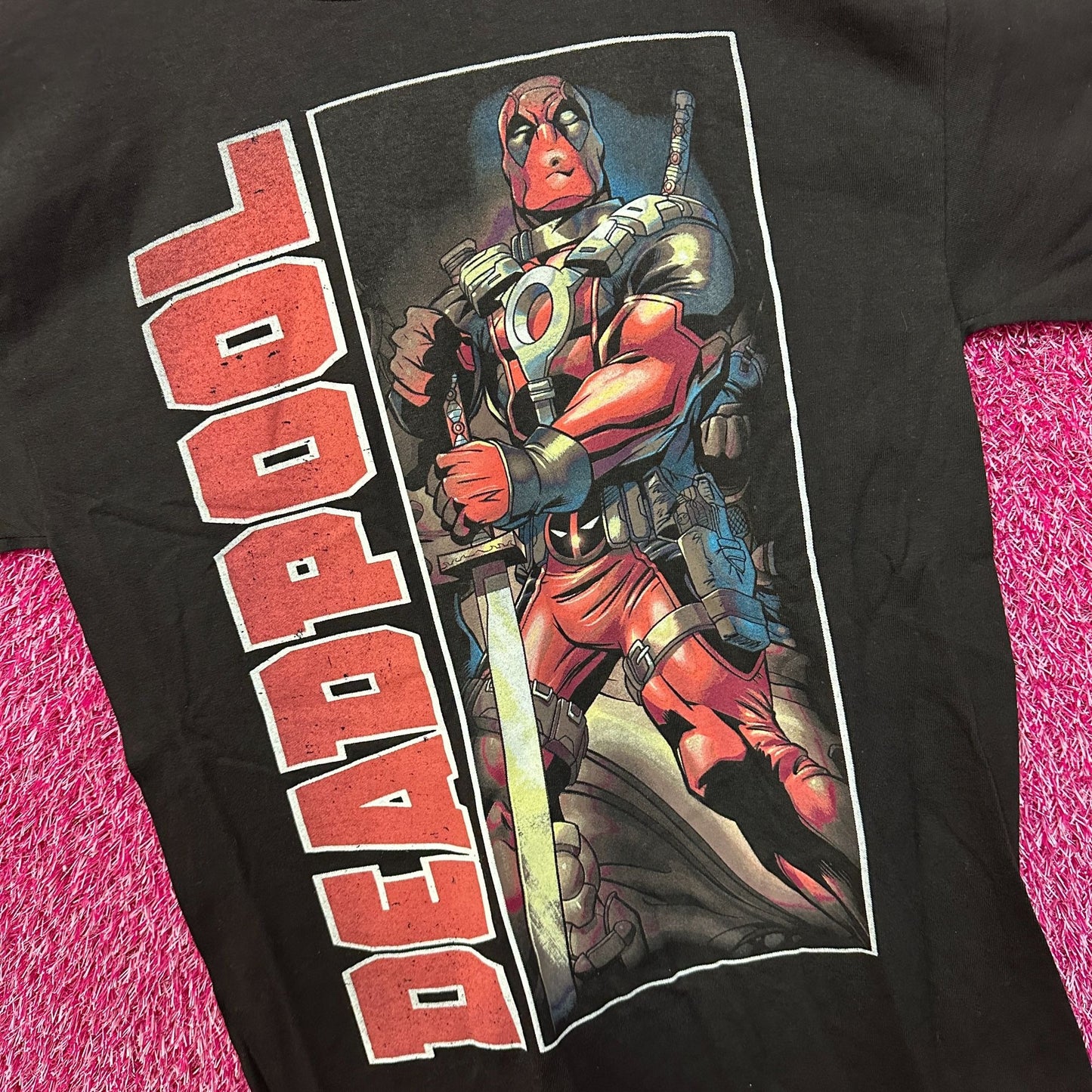 Deadpool Ultimate Timeline Wade Wilson Marvel Comics Tee M