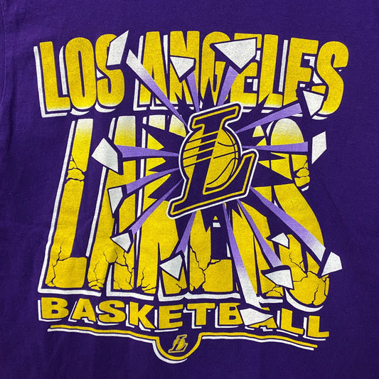 Junk Food Los Angeles Lakers Break Through Graphic T-Shirt XS
