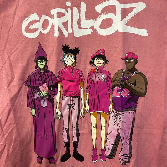 Gorillaz Cracker Island Standing Group T-Shirt XL