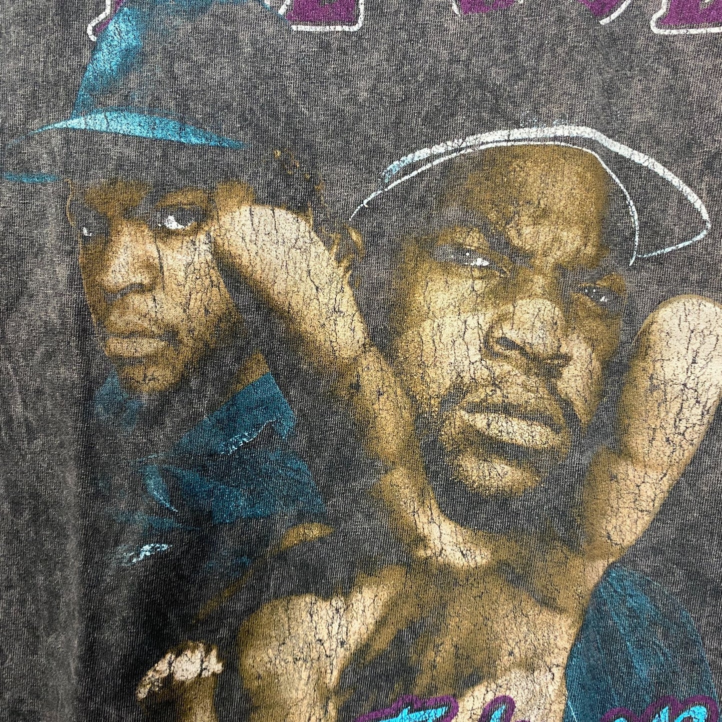Ice Cube Today Was a Good Day West Coast Rap Acid Wash Tee large