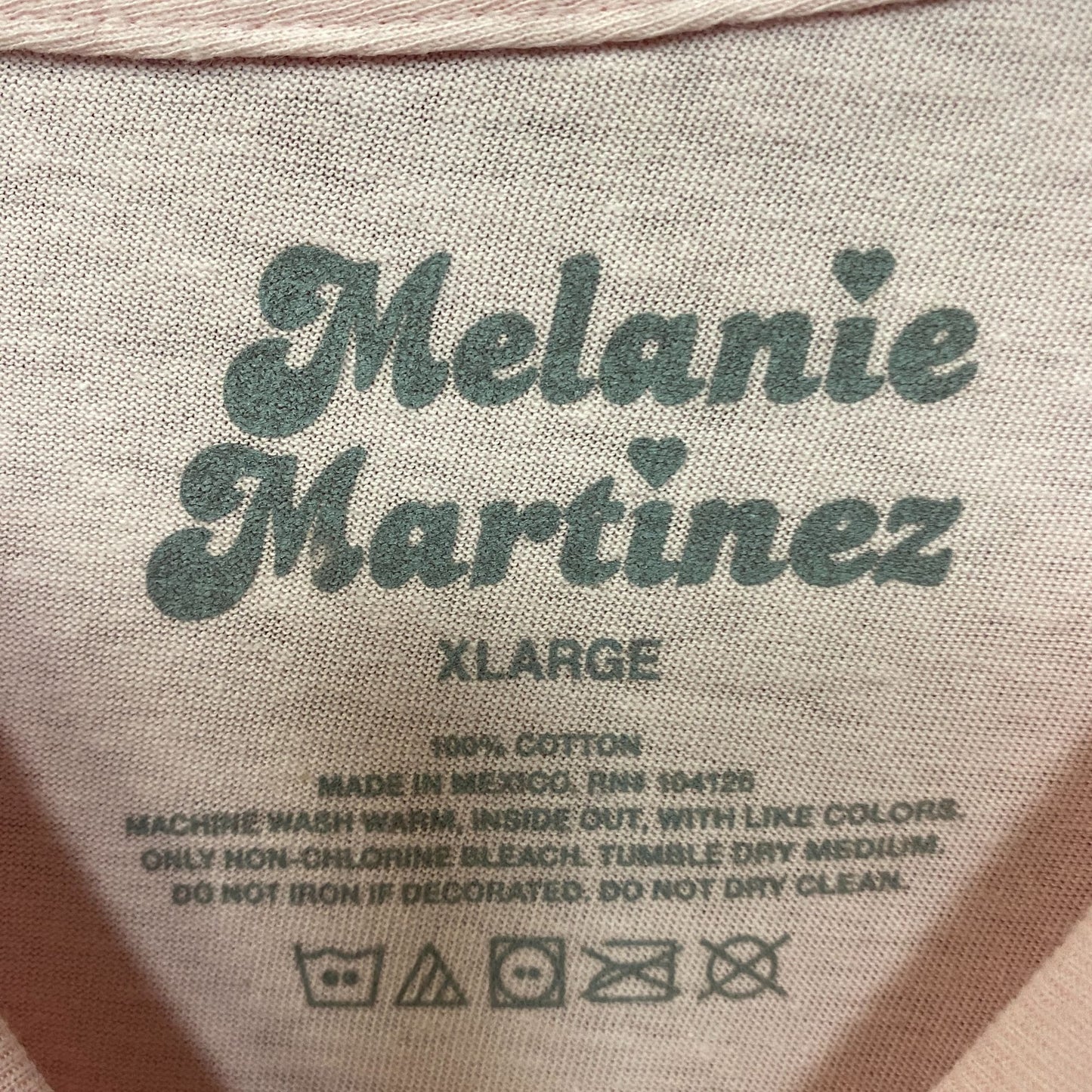 Melanie Martinez Cry Baby Building Blocks Tshirt size XL