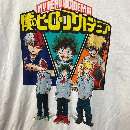 My Hero Academia Boku No Academia Hero Students Long Sleeve T-Shirt Large