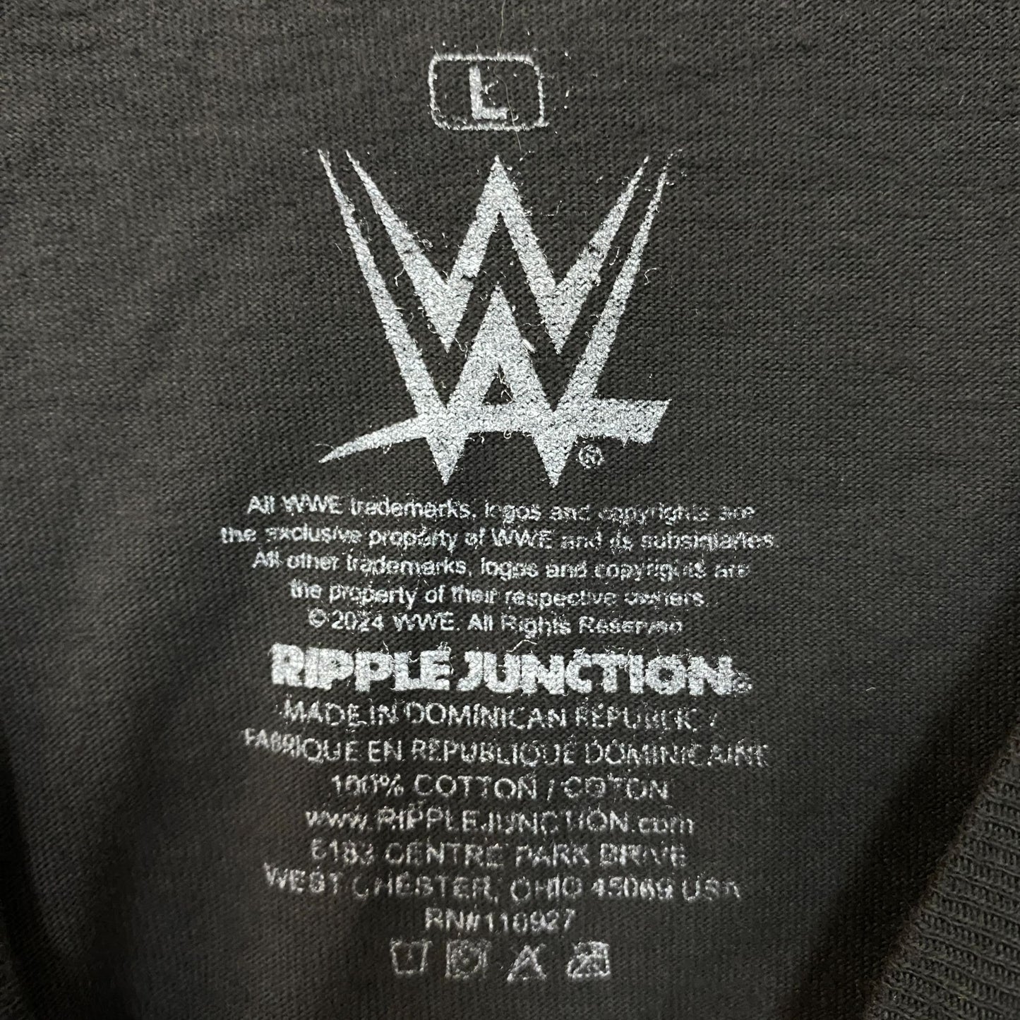 WWE The Rock Final Boss Graphic T-Shirt Large