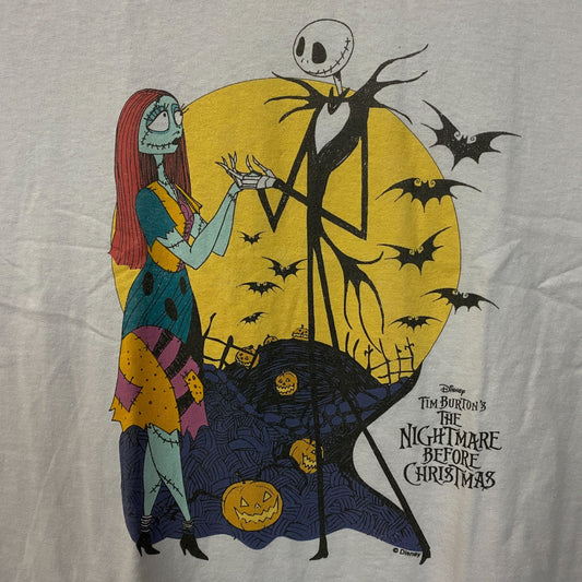 The Nightmare Before Christmas Jack and Sally T-Shirt Size 2XL