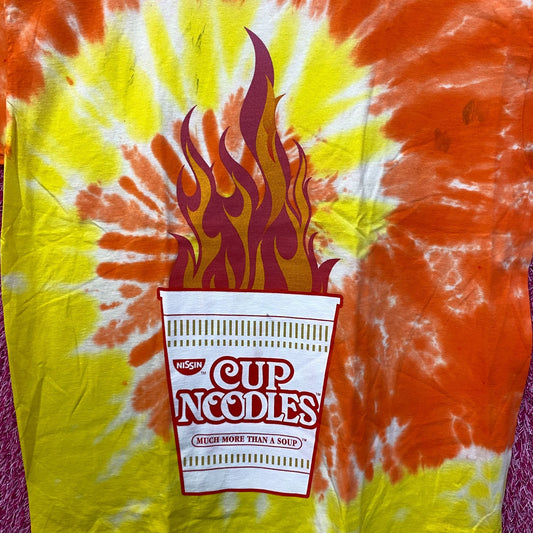 Nissin Cup Noodles More Than a Soup Spicy Promo Tie Dye L
