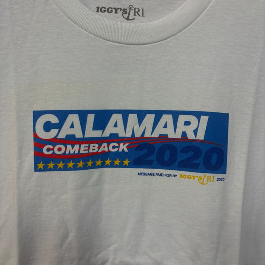 Doughboys Podcast IGGYs RI Calamari Comeback 20202 state Tshirt size XL