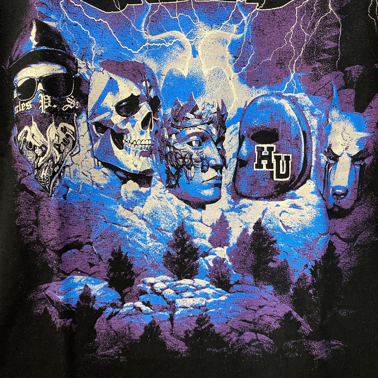 Hollywood Undead Mount Crushmore Black T-Shirt XXL