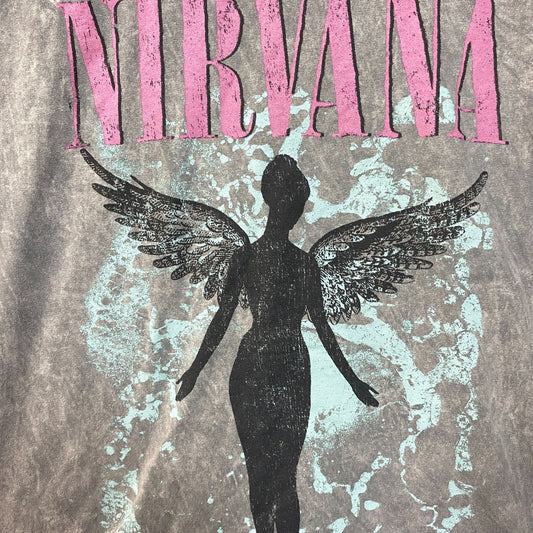Nirvana In Utero Album Art T-Shirt Large