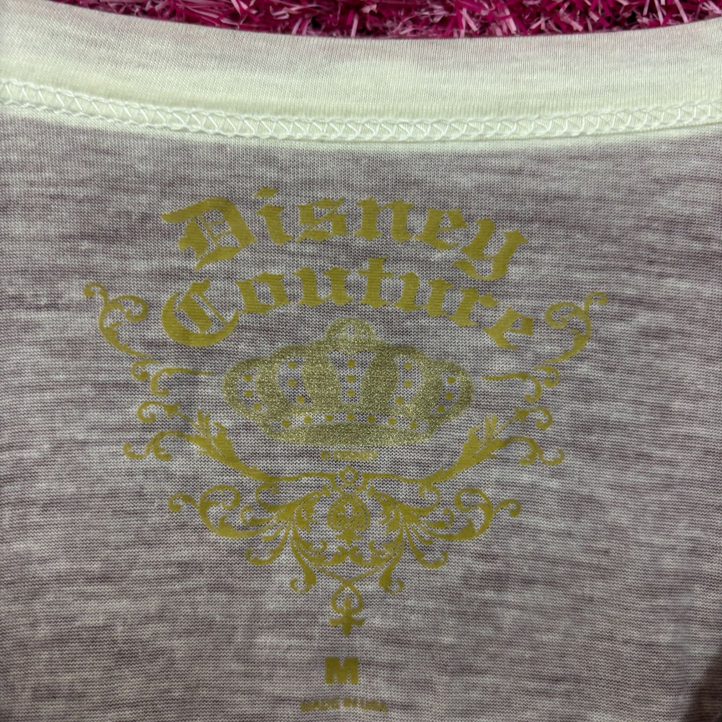 Disney Couture Cinderalla all over Tshirt size medium