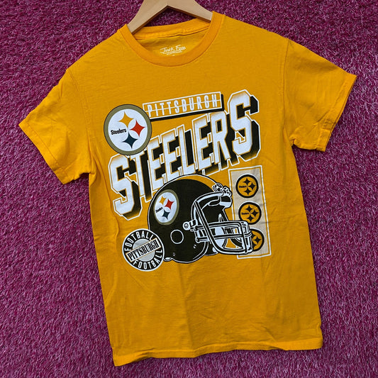 Junk Food Clothing NFL Pittsburgh Steelers Checkdown Flea Market Tee XS