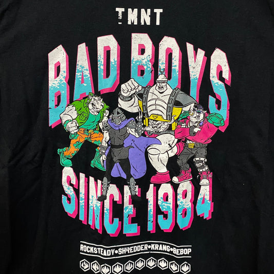 Teenage Mutant Ninja Turtles Bad Boys Since 1984 Graphic T-Shirt Large