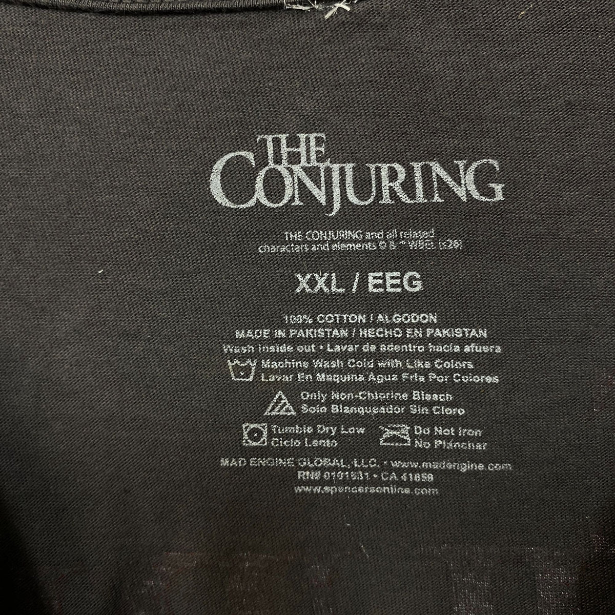 The Conjuring Annabelle Doll Graphic T-Shirt 2XL