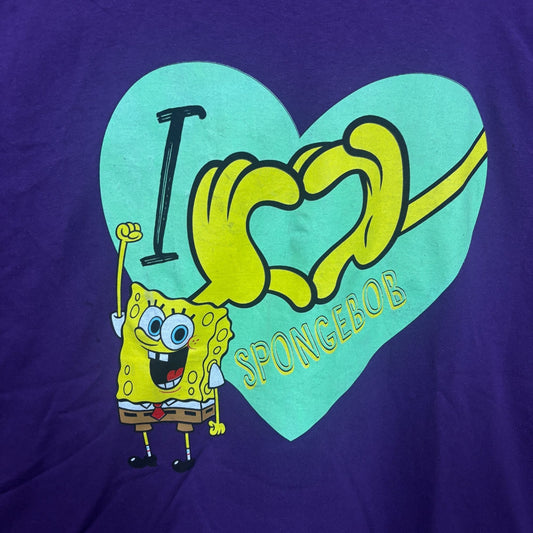 I Love SpongeBob Best Friends Forever Tshirt size 3XL