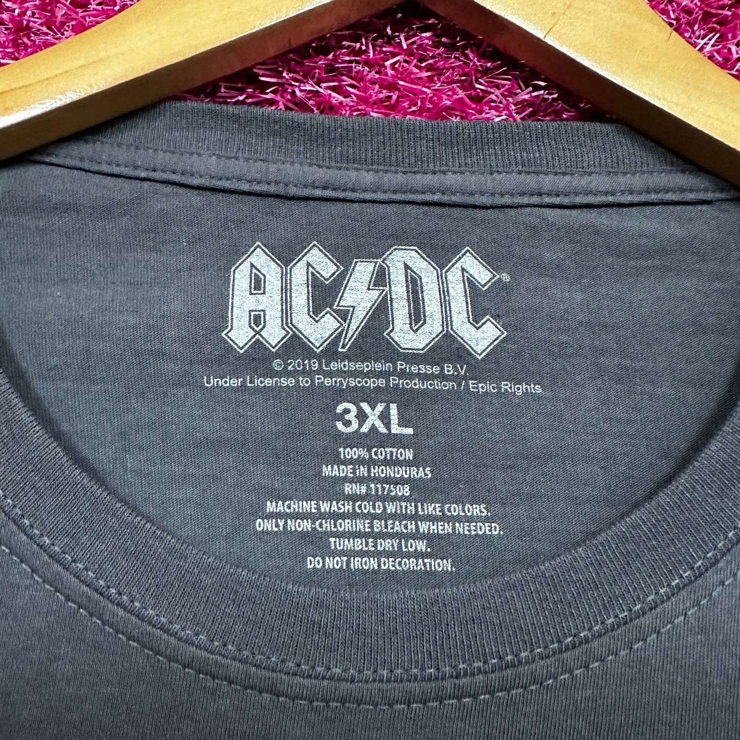 AC/DC Hells Bells World Tour Rock Tshirt Size 3x