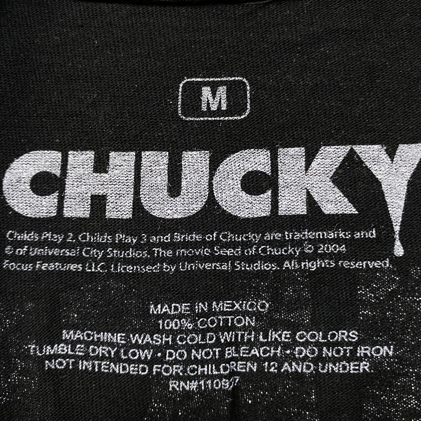 Chucky Child's Play crop top size medium