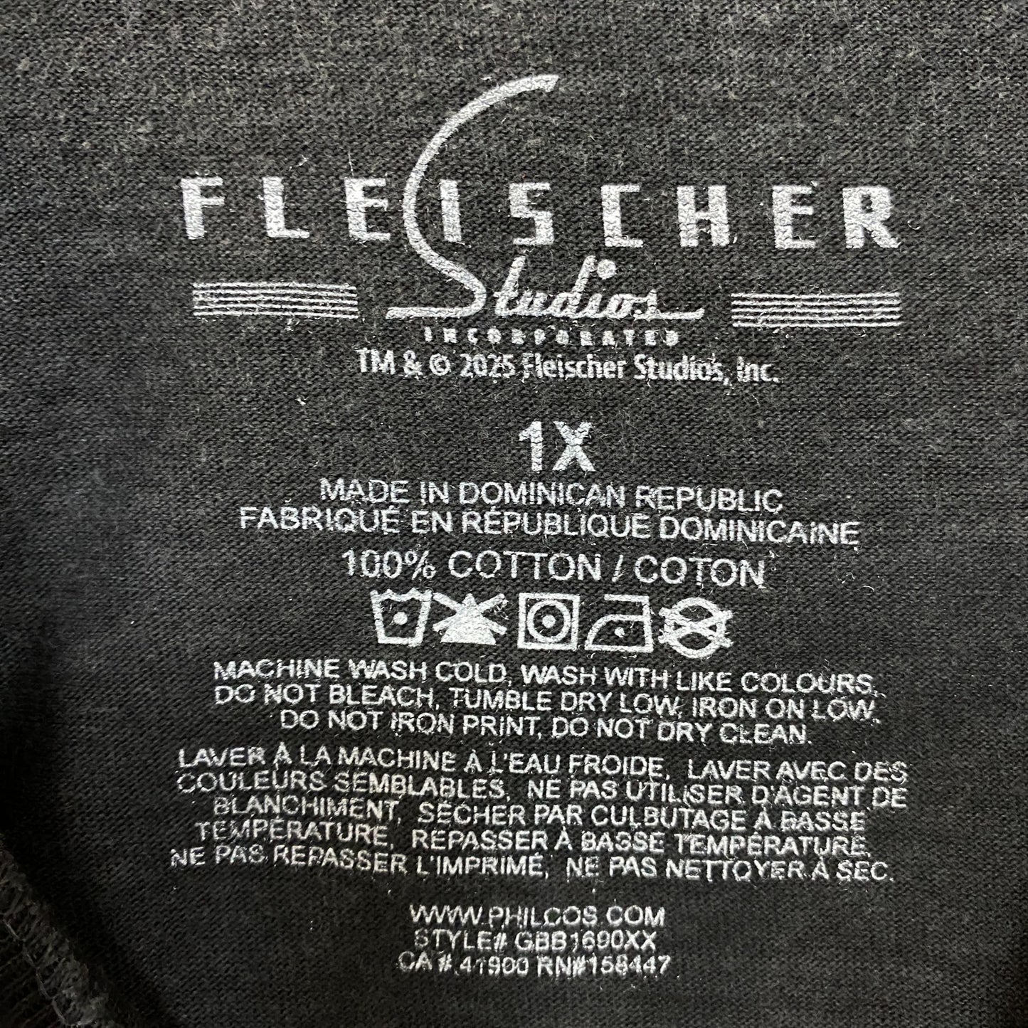 Betty Boop Wild Child Motorcycle Biker Graphic T-Shirt 1X