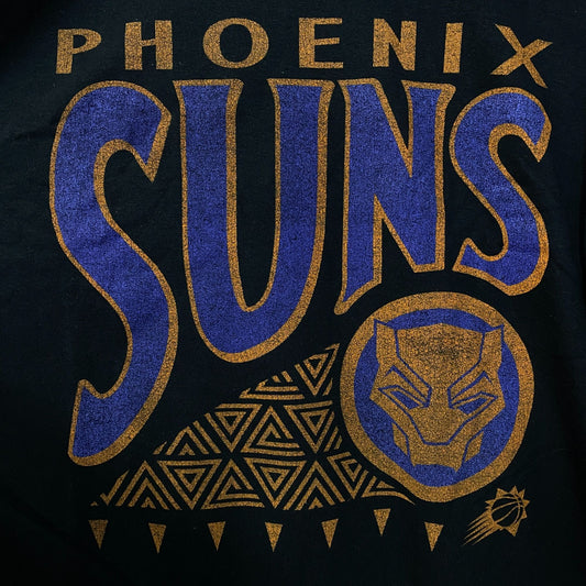 Junk Food Phoenix Suns NBA x Marvel Black Panther Wakanda Forever T-Shirt 2XL