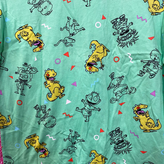 Rugrats Reptar & Babies All Over Tshirt size medium