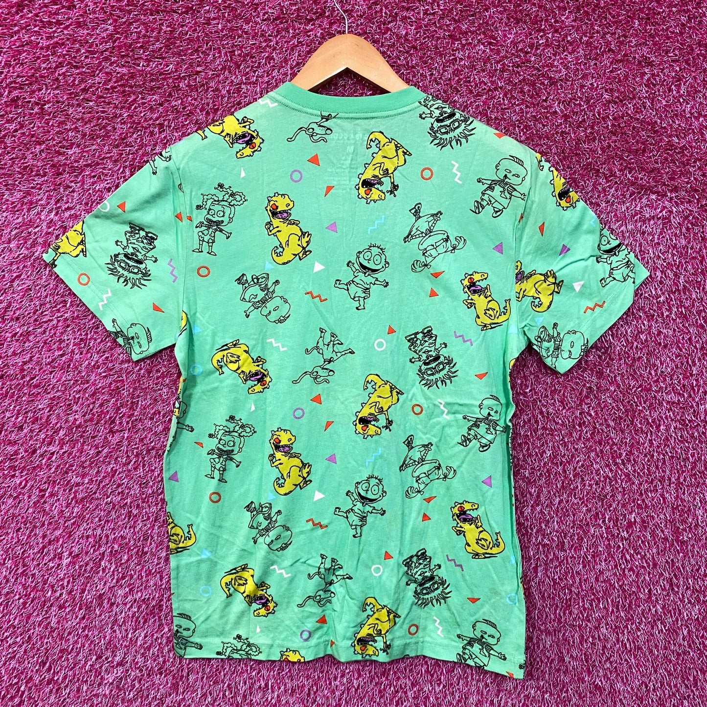 Rugrats Reptar & Babies All Over Tshirt size medium