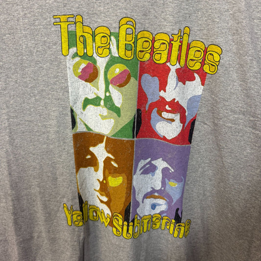 The Beatles Yellow Submarine Album Pop Art Rock Band Tee XXL
