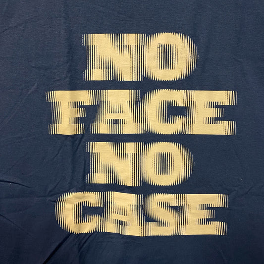 Fashion Nova No Face No Case Glitched Graphic T-Shirt Large