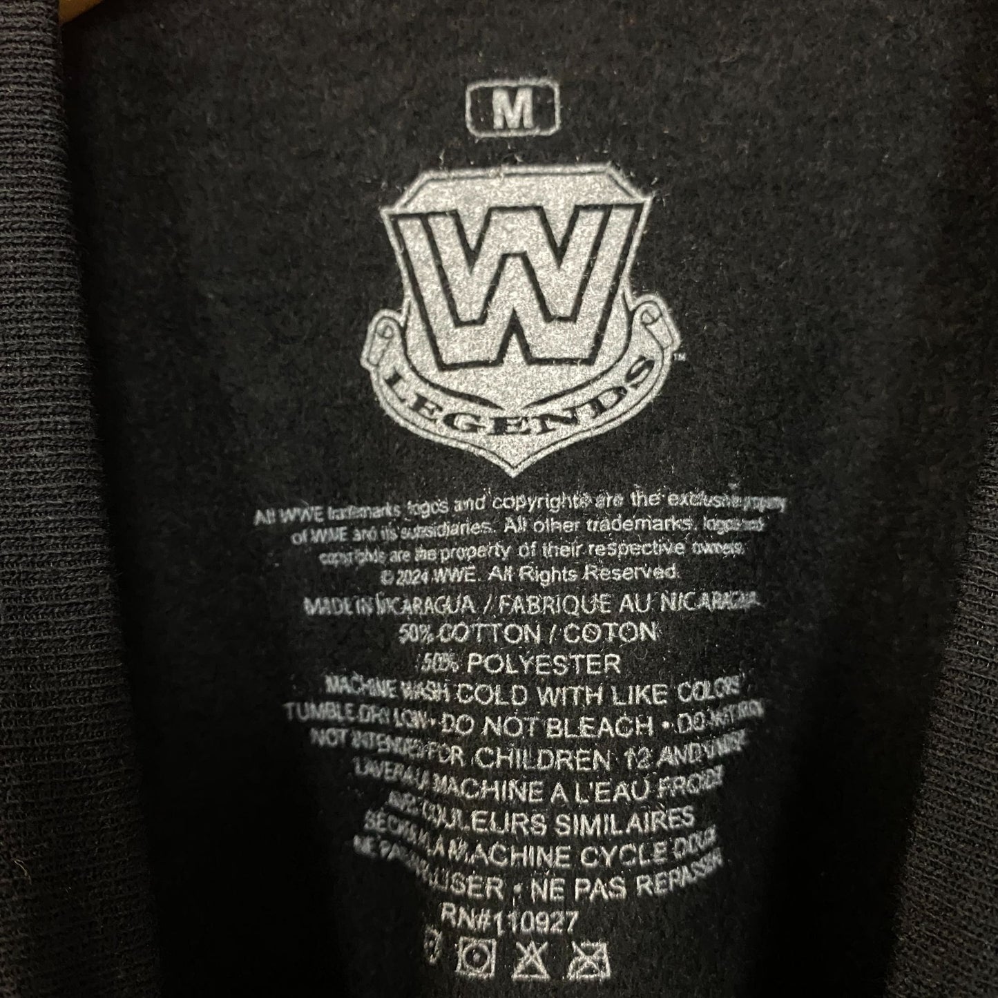 WWE Legends Stone Cold Steve Austin Bad To The Bonz Crewneck Sweatshirt Medium