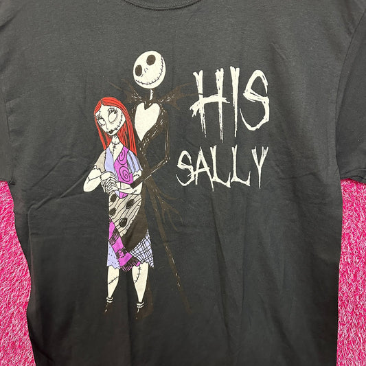 Nightmare Before Christmas His Sally Disney Her Couple Tee L