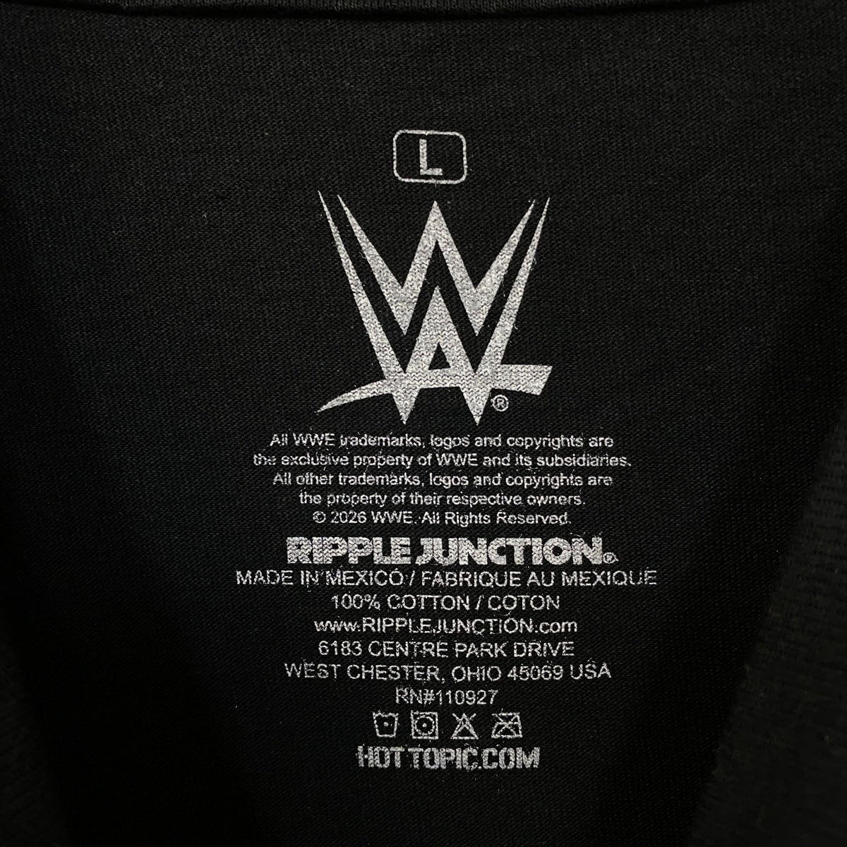 WWE Liv Morgan Star Ring Graphic T-Shirt Large