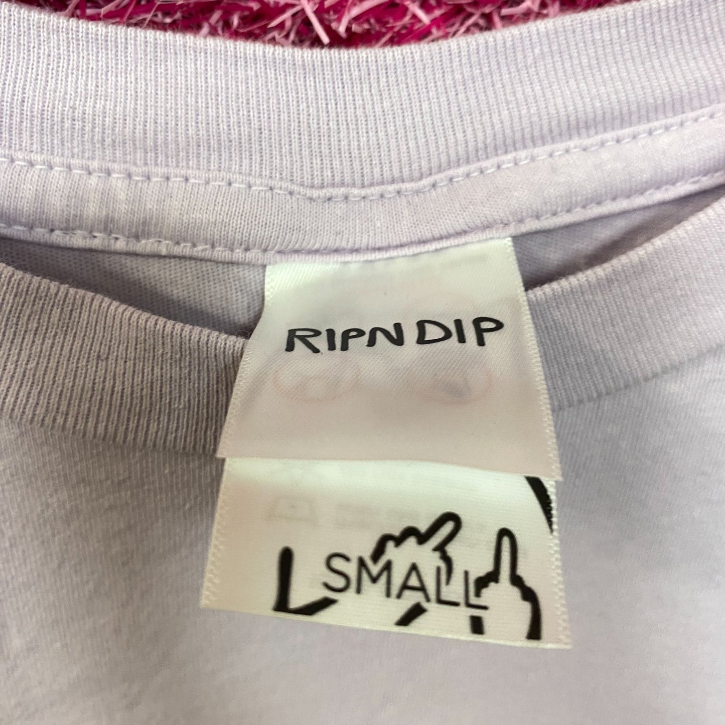 RIPNDIP Great Wave Lord Nermal Graphic Design T-Shirt Small