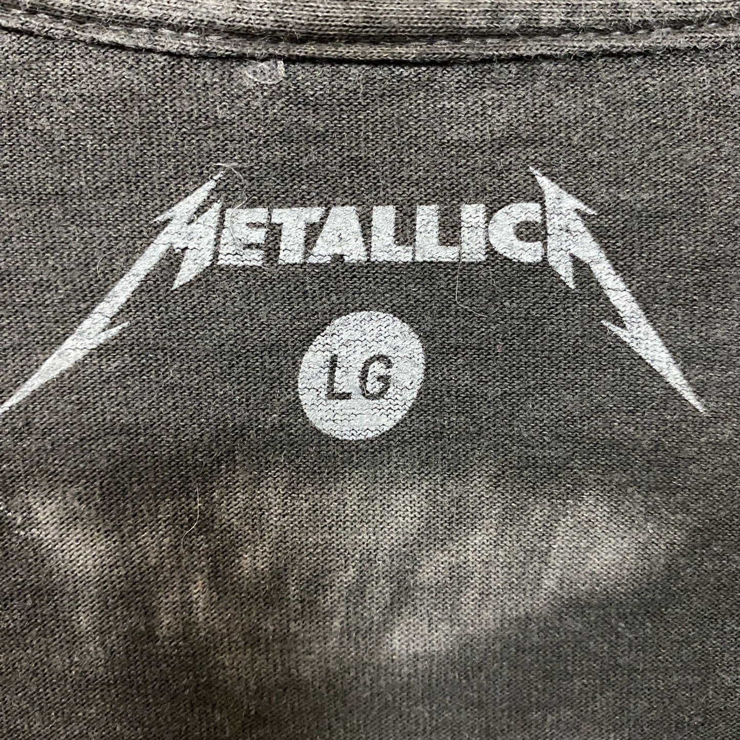 Metallica Skull Sun Heavy Metal Band T-Shirt Large