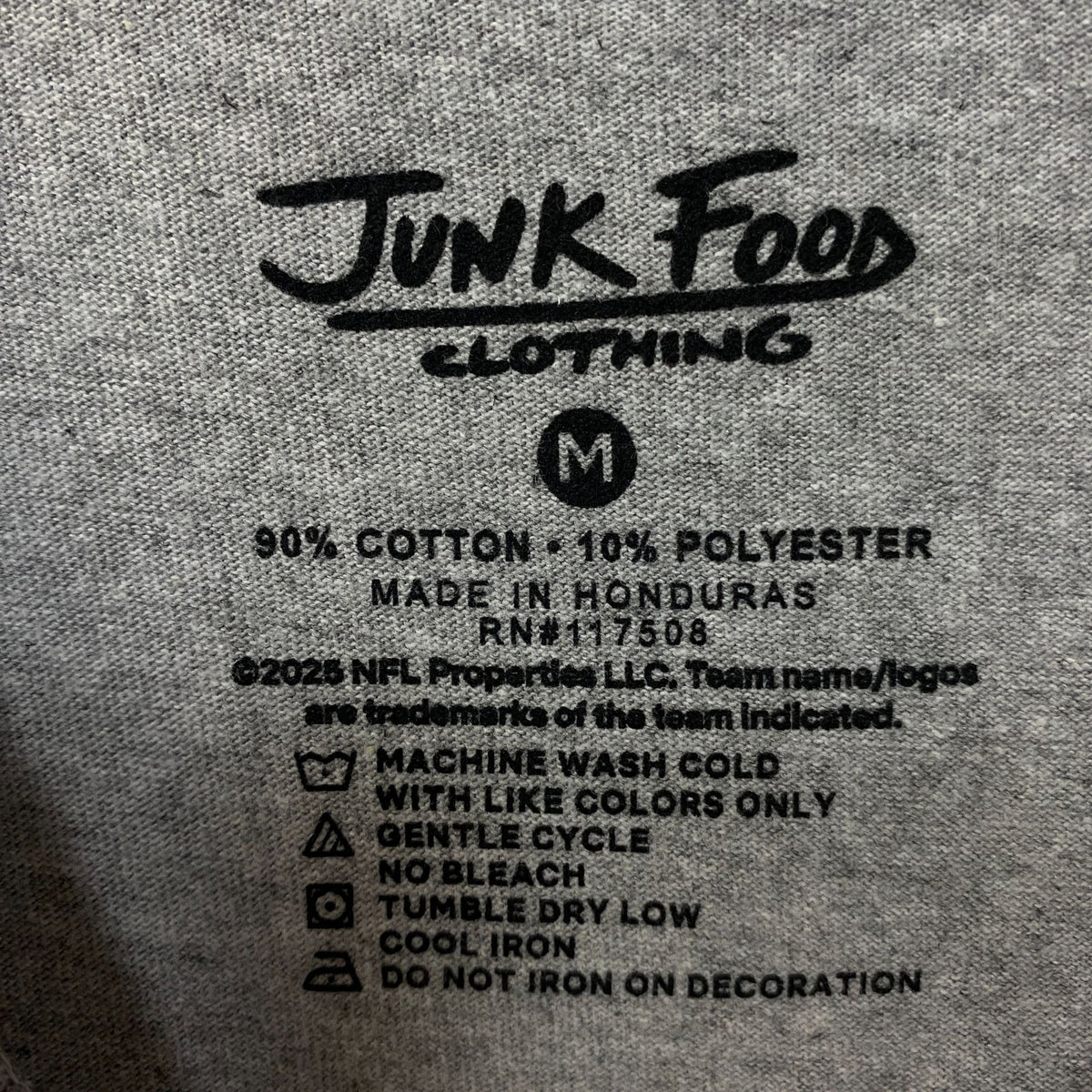 Junk Food Clothing NFL San Francisco 49ers Bootleg Flea Market Tee Medium