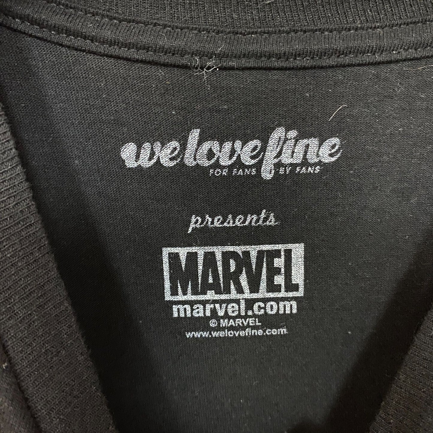 Deadpool I Am the Logo Promo Marvel x We Love Fine T-Shirt L