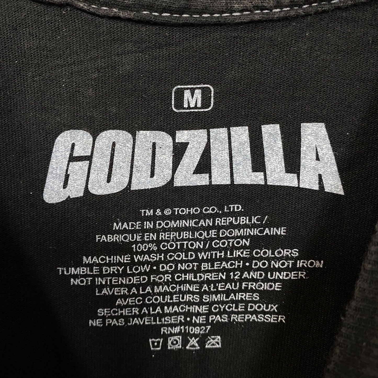 Godzilla vs. Destoroyah Flames Graphic T-Shirt Medium