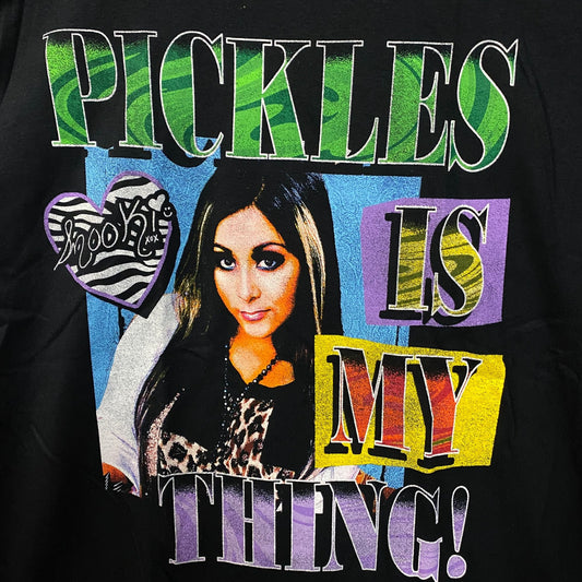 MTV Jersey Shore Snooki Pickles is My Thing T-Shirt Large
