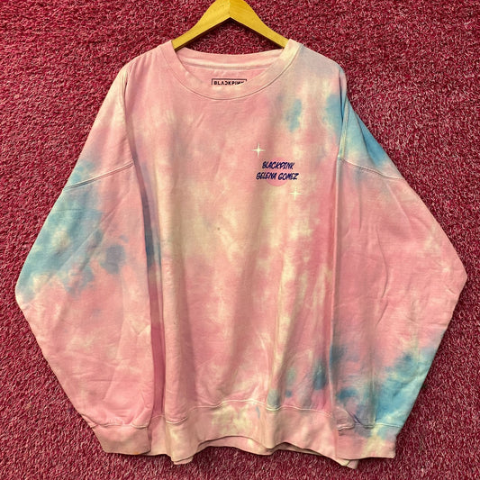Blackpink x Selena Gomez Ice Cream Tie-Dye Crewneck Sweatshirt XXL