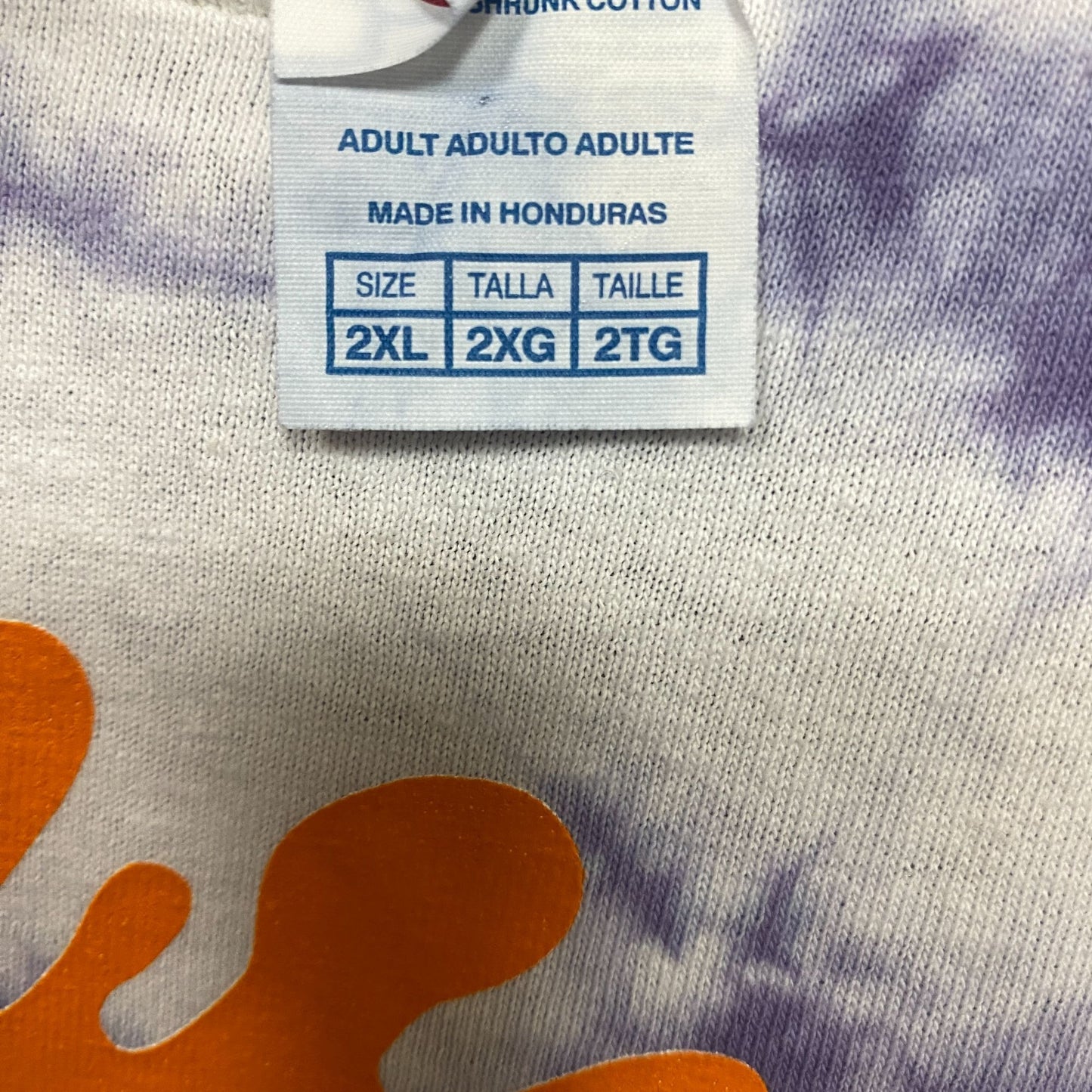 Nickelodeon Nick Toons Tie Dye Graphic Print T-Shirt 2XL