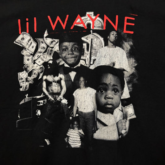 Lil Wayne The Carter Album Covers Graphic Design T-shirt XXL