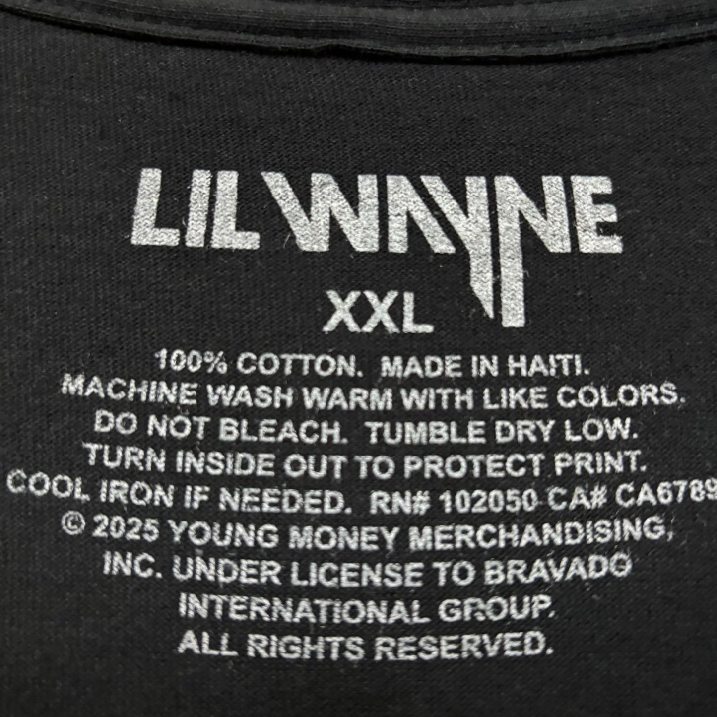 Lil Wayne The Carter Album Covers Graphic Design T-shirt XXL