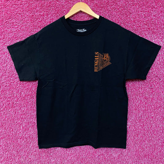 Junk Food Clothing Cincinnati Bengals Drive Graphic T-Shirt Medium